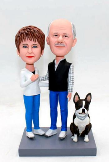 Custom bobbleheads-Anniversary Gift