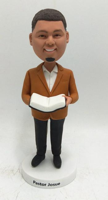 Custom Pastor bobblehead doll