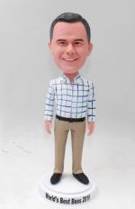 custom bobblehead- Boss Day Make Bobble heads [C4656]