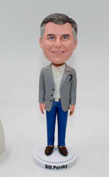 Custom bobblehead doll-Bossman Casual