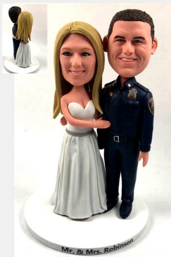 Custom Cake Topper Bobbleheads