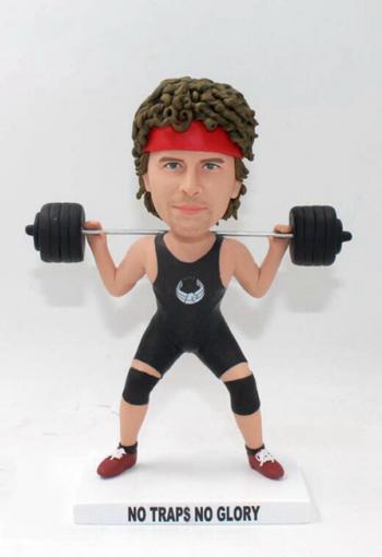 Custom bobbleheads- Weightlifting