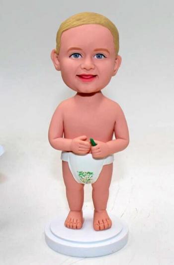 Baby in diaper- Custom Bobbleheads