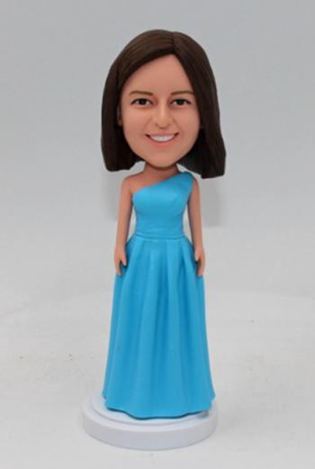 Custom maid of honor Bobbleheads gift