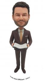 Custom bobblehead best officiant [4711]