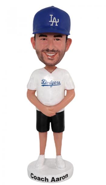 Custom LA Dodgers Baseball Coach Bobblehead