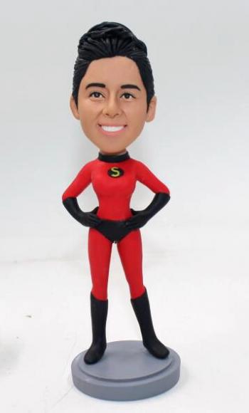 Personalized Bobbleheads Mrs. Incredible
