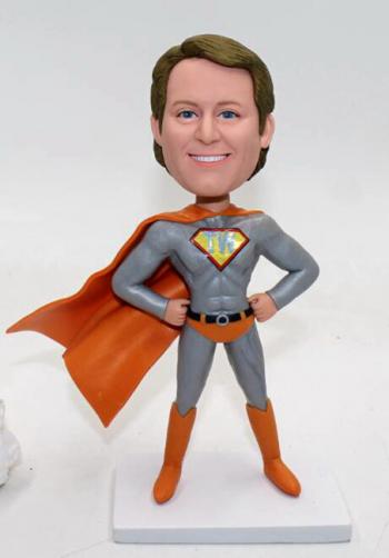 Superhero bobble heads dolls