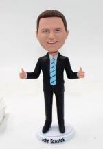 Custom Bobblehead businessman [540]