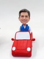 Personalized Bobbleheads with car