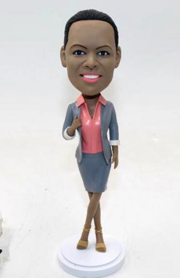 Secretary custom bobblehead