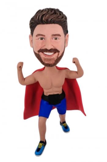 Custom Super Wrestler Bobblehead WWE champions