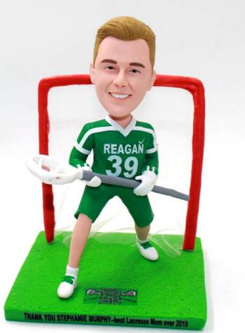 Custom LACROSSE bobblehead doll