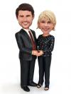 Custom Couple Bobblehead – Personalized Wedding & Anniversary Gift for Husband and Wife