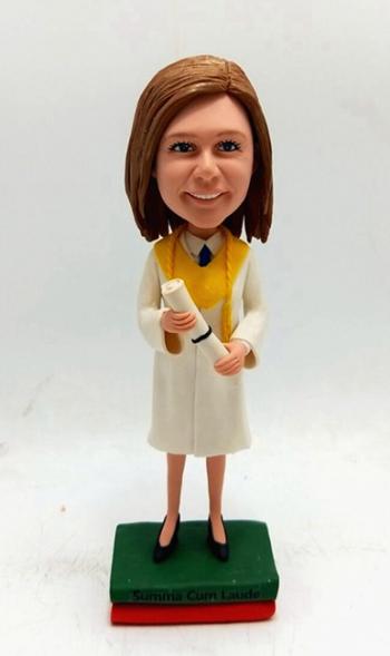 Custom bobblehead Graduation ceremony