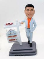 Realtor themed bobbleheads [C2841]