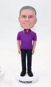 Casual male bobblehead