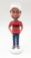 Custom bobblehead doll-Casual man in flip-flops