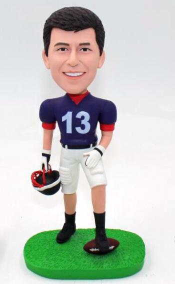 Rugby Player custom bobblehead