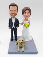 Personalized Wedding bobbleheads [C3600]