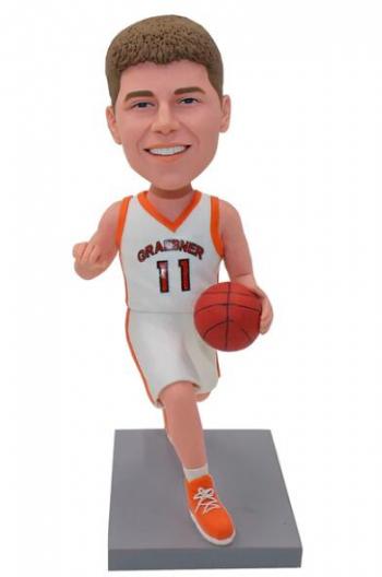 Custom play basketball Bobblehead Doll