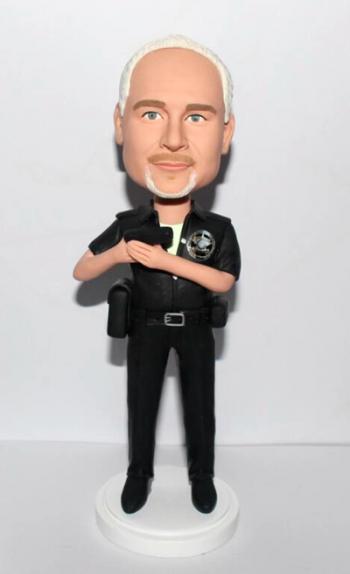 Custom Police Officer Bobbleheads