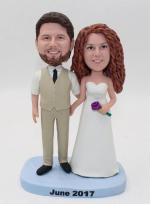 Wedding Gifts bobbleheads Cake topper [2587]