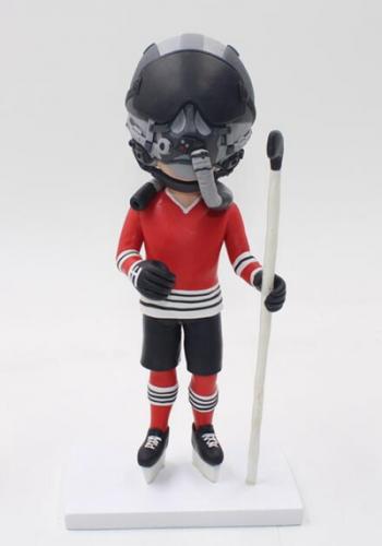 Custom hockey player bobblehead-Your face